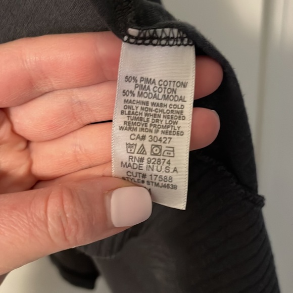 7 For All Mankind Dark Grey Cardigan - Picture 3 of 4